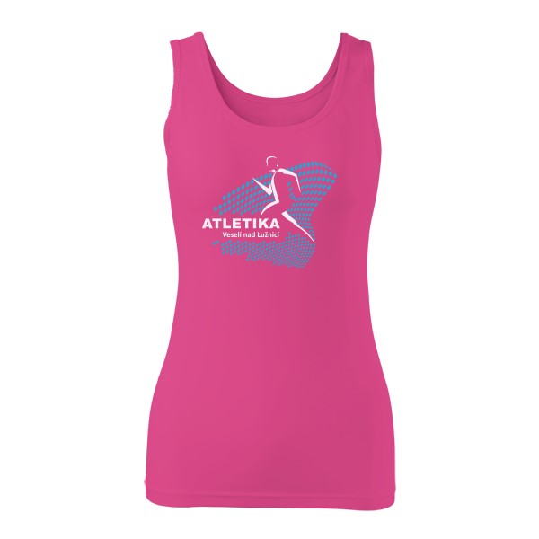 Tričko s potiskem Dámské tričko bez rukávů